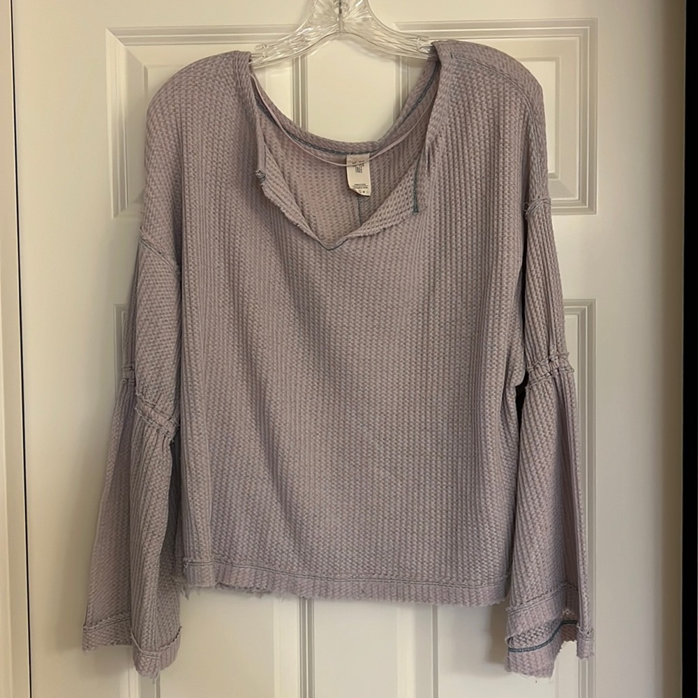 Free people slouchy shirt